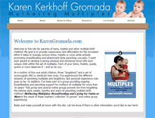 Tablet Screenshot of karengromada.com